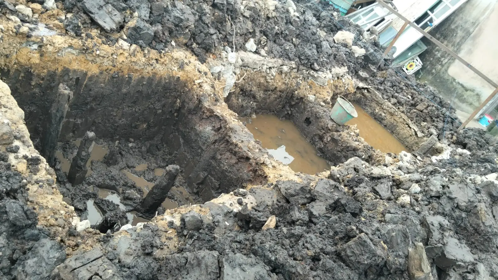Proses Pembuatan Tapak Pondasi